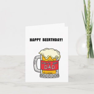 Beer Vader Puns Grappige Verjaardag Kaart