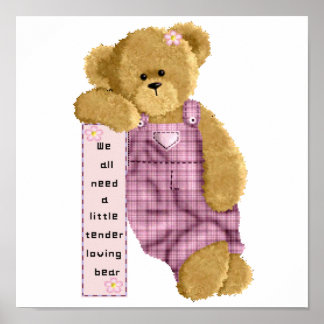 Beer van aanbesteding poster