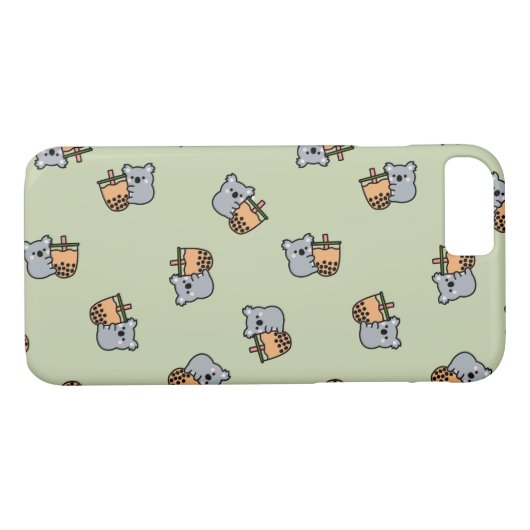 Beer van Bubble Tea en Koala Case-Mate iPhone Case (Achterkant (Horizontaal))