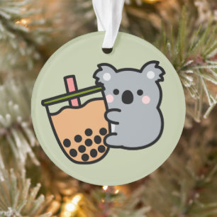 Beer van Bubble Tea en Koala Ornament