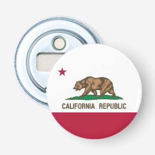 Beer van Californië: Cali Golden State Button Flesopener