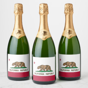 Beer van Californië: Cali Golden State Sparkling Wijnetiket