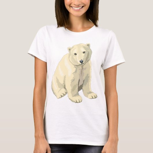 Beer van Cudly Polar T-shirt (Voorkant)