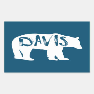 Beer van Davis West Virginia Rechthoekige Sticker