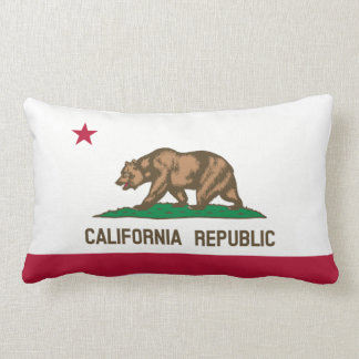 Beer van de Californische staat Flag Grizzly Kussen