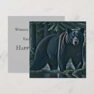 Beer van de Noordelijke Bossen (Majestic Black) Kaart