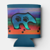 Beer van de noordelijke Lichten Blikjeskoeler (Achterkant)