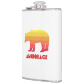 Beer van de regenboog van de Anchorage Alaska Heupfles (Links)