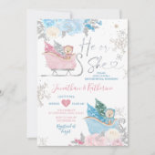 Beer van de winter kaart (Voorkant)