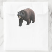 Beer van Helaine Ronde Sticker (Tas)