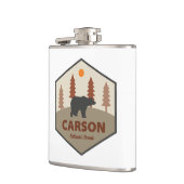 Beer van het Carson National Forest New Mexico Heupfles (Links)