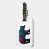 Beer van het Noorderlicht Bagagelabel (Voorkant verticaal)