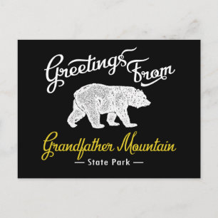 Beer van het State Park van de opa Mountain Briefkaart