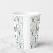 Beer van kleine afscheidingspartner van Baby pap B Papieren Bekers (Rechts)