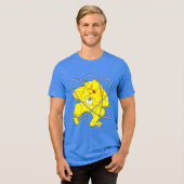 Beer van Krasnojarsk Tri-Blend Shirt (Voorkant volledig)