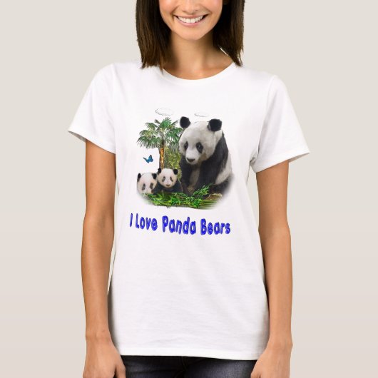 Beer van Panda t-shirts (Voorkant)