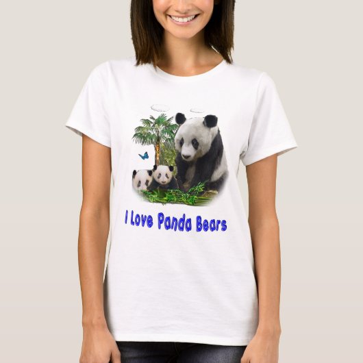 Beer van Panda t-shirts (Voorkant)
