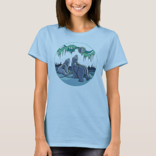 Beer van vrouwen Kunst T-shirt Polar Beer Dames Sh