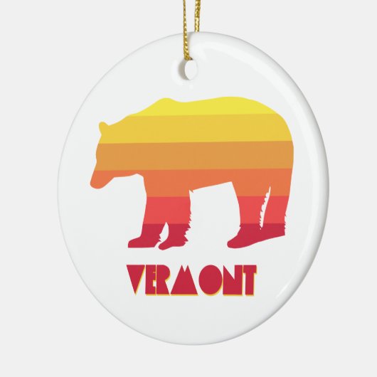 Beer Vermont Keramisch Ornament (Links)