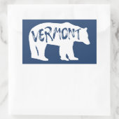 Beer Vermont Rechthoekige Sticker (Tas)