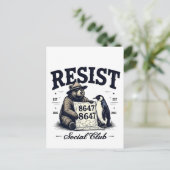 Beer verzet zich tegen Beschermen Nationaal Park A Aankondigingskaart (Staand voorkant)