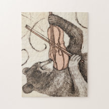 Beer Violin Jigzaag Puzzle afspelen