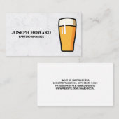 Beer Visitekaartje (Voorkant / Achterkant)
