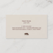 Beer Visitekaartje (Achterkant)