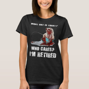 Beer Vissen welke dag is het vandaag wie kan het s T-shirt
