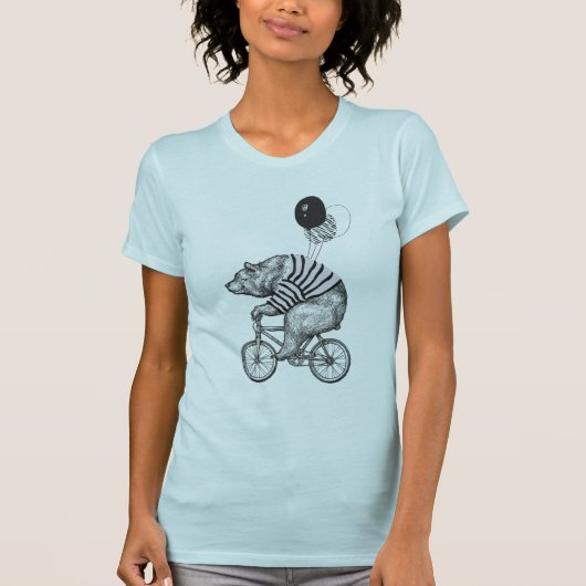 Beer voor ballonfietsen t-shirt (Voorkant)