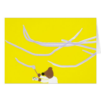 Beer voor het schilderen