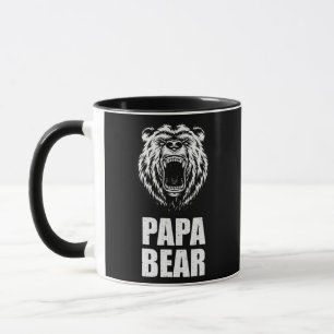 beer voor mannen papaver beer voor vaders dag mok