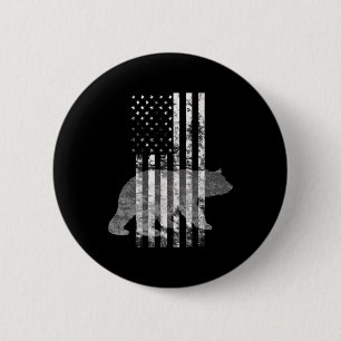 Beer voor patriottische jacht Amerikaanse vlag Hun Ronde Button 5,7 Cm