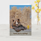 Beer voor pensionering met bier kaart (Gele Bloem)