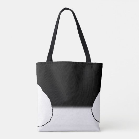 Beer voor poolBeer en snijdsel van Canvas tas (Achterkant)