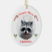 beer voor siersuiker keramisch ornament (Rechts)