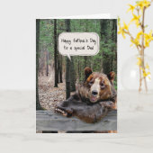 Beer voor Vader Beer in een Bos  Kaart (Gele Bloem)