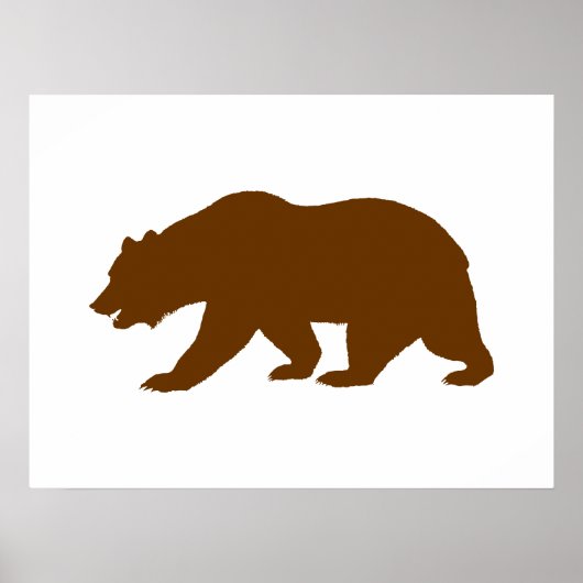 Beer vorm poster (Voorkant)