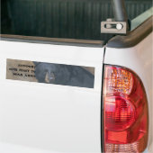 BEER WAPENS - 2DE AMMENDRECHT BUMPERSTICKER (Op Truck)