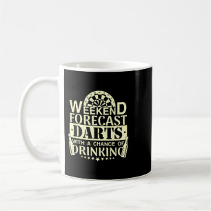 Beer Weekend Forecast Darts met een kans op Drink Koffiemok