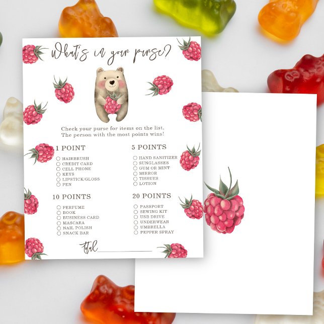 Beer - Whats in je tas baby shower (Creator heeft geüpload)