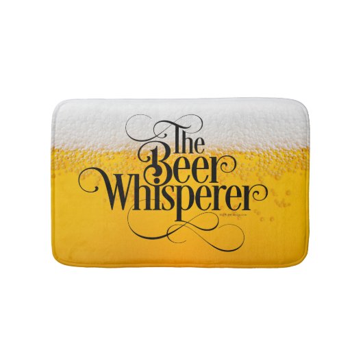 Beer Whisperer Badmat (Voorkant)