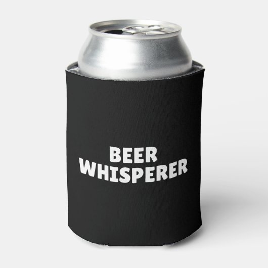 Beer Whisperer Blikjeskoeler (Blikje Voorkant)