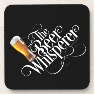 Beer Whisperer (or) Dessous de verre de boisson