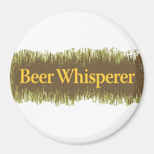 Beer Whisperer Tekst Magneet (Voorkant)