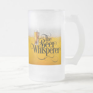 Beer Whisperer Verre Frosted Bière Mug