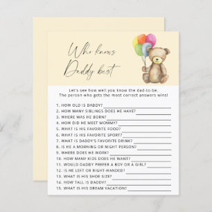 Beer - Wie kent papa het beste spel