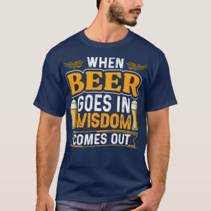 Beer Wisdom komt uit T-shirt