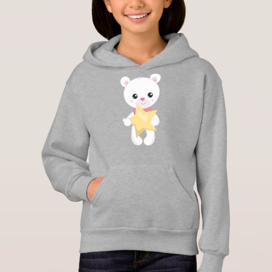 Beer, wit Beer, Teddy Bear, Baby, Star (Voorkant)