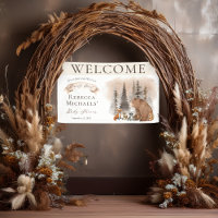 Beer Woodland |Dieren wachten jongen Baby shower